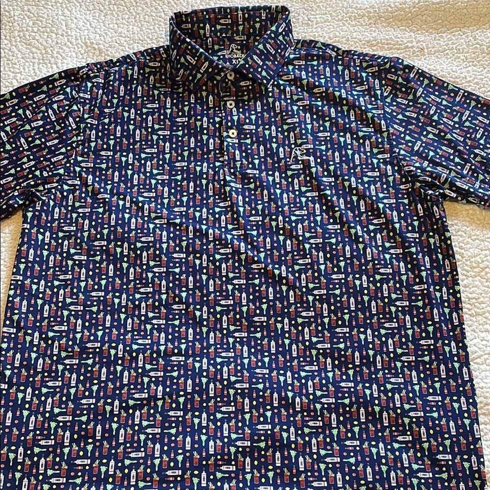 Rhoback Bloody Mary Patterned Shirt